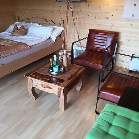 25 Qm Holz Bungalow, Garten-Grill, Gehoben, Optimiert, Massivholzbett Scharbeutz Eksteriør billede
