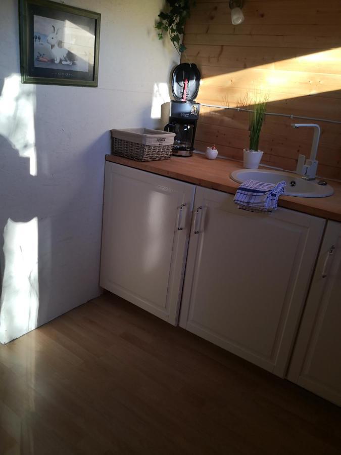 25 Qm Holz Bungalow, Garten-Grill, Gehoben, Optimiert, Massivholzbett Scharbeutz Eksteriør billede