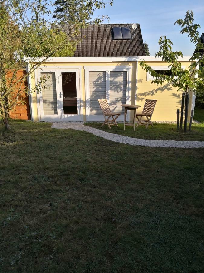 25 Qm Holz Bungalow, Garten-Grill, Gehoben, Optimiert, Massivholzbett Scharbeutz Eksteriør billede